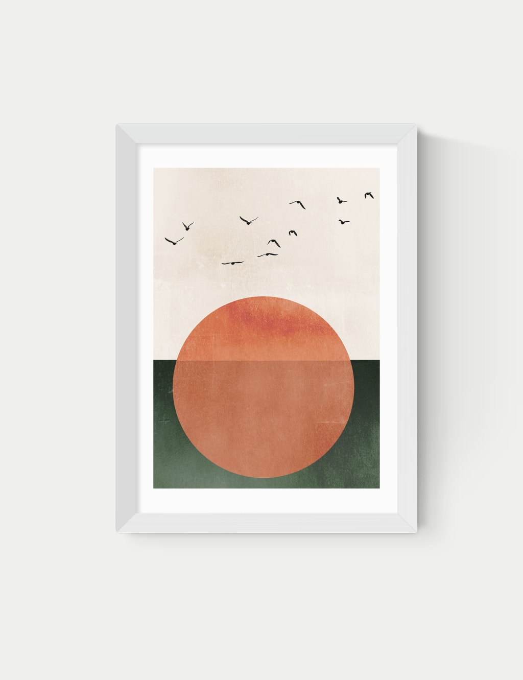 Rising Sun Framed Art