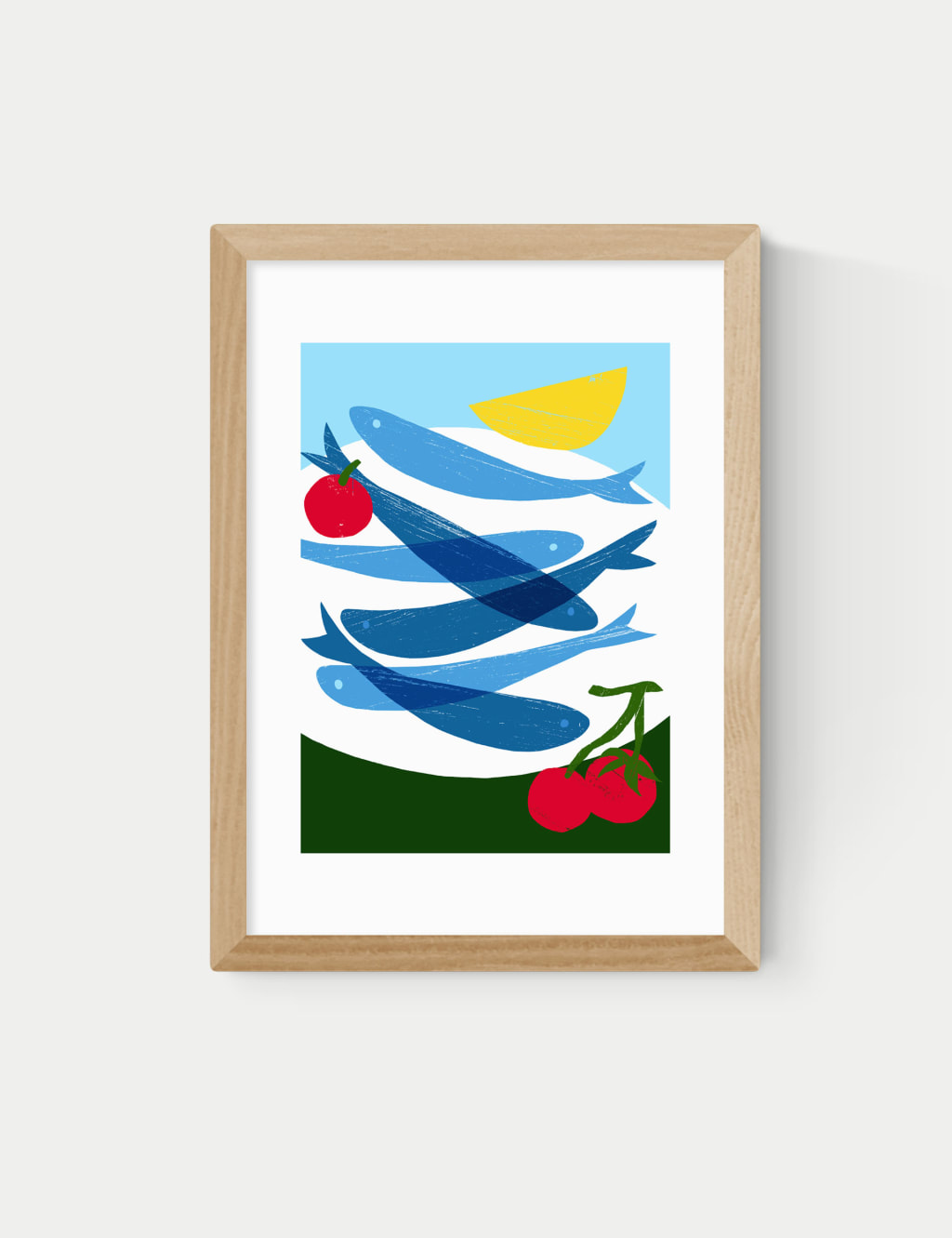 Small Fish Framed Art