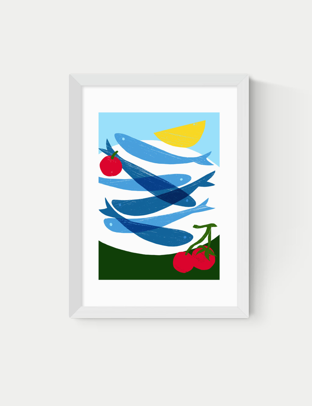 Small Fish Framed Art