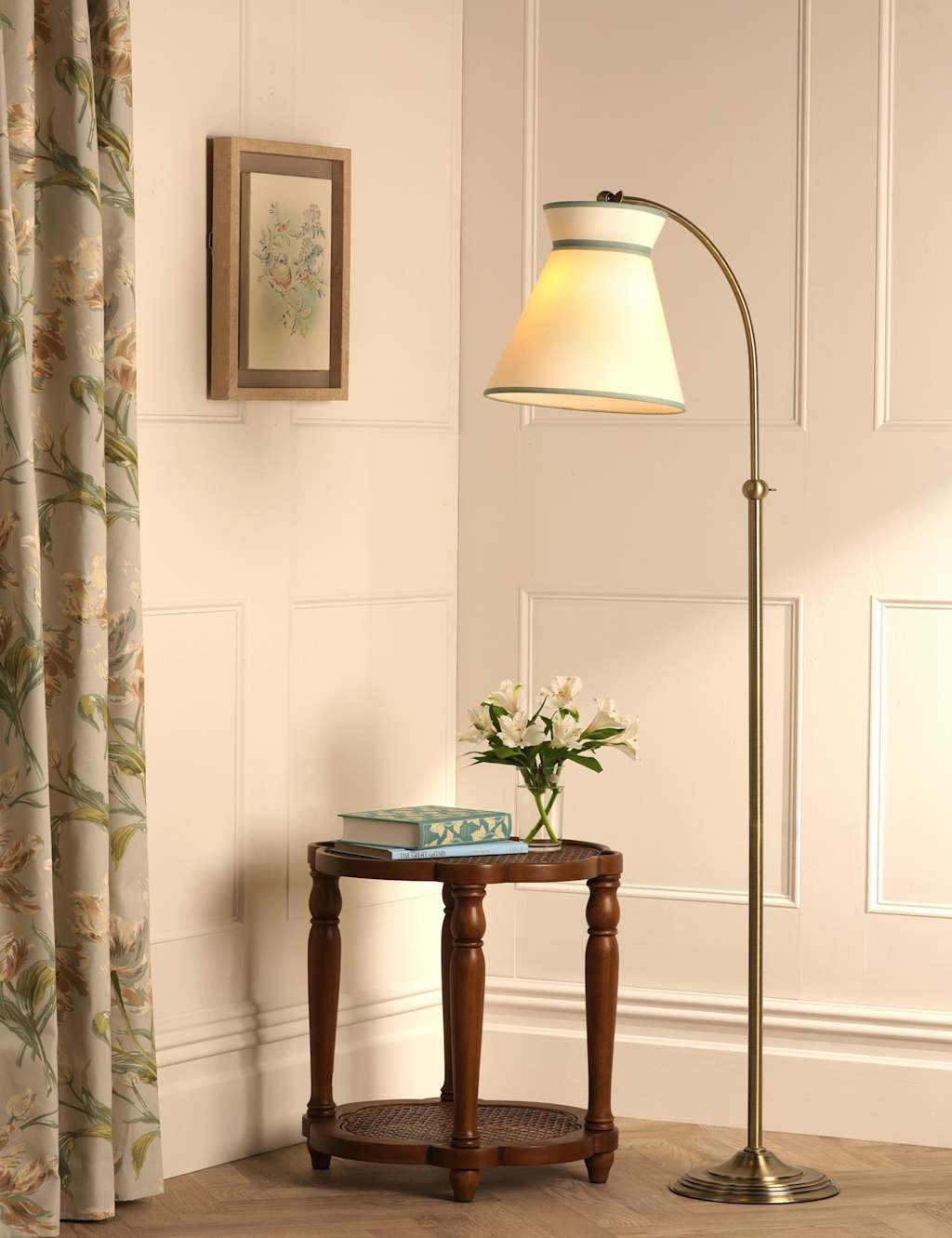 Image of Laura Ashley Dearham Adjustable Floor Lamp&hellip;