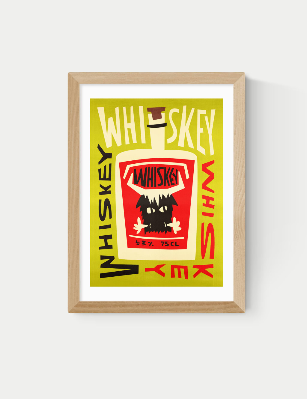 Whiskey Framed Art