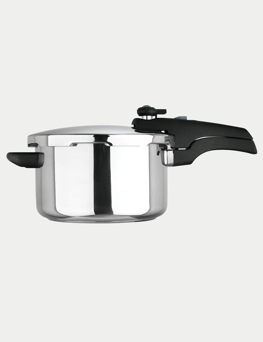 Prestige Stainless Steel 4L Pressure Cooker - Silver - Available at M&S