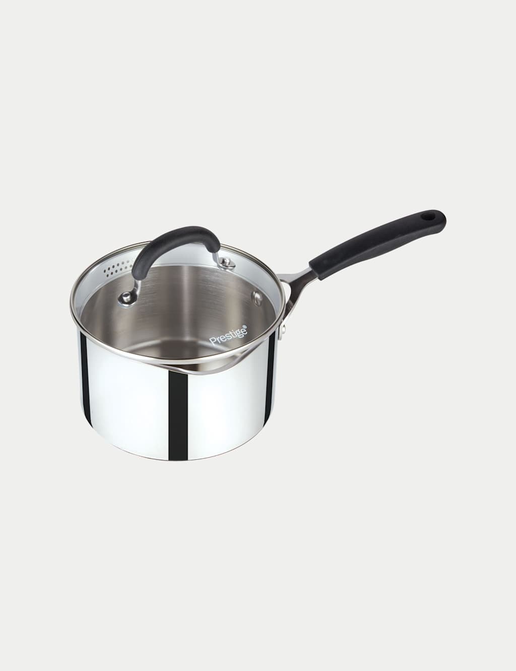 Prestige Made to Last Stainless Steel 20cm Saucepan - Silver - Available at M&S