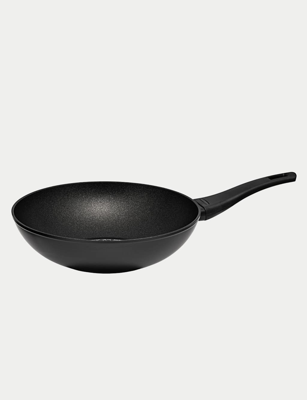 Prestige Thermo Smart Aluminium 28cm Non- Stick Wok - Black - Available at M&S