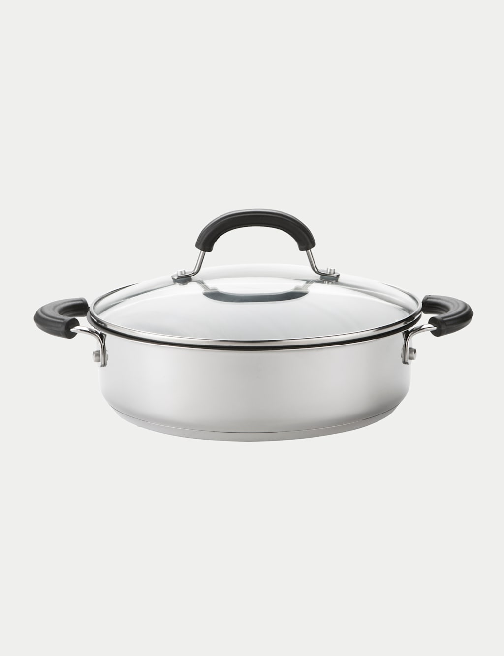 Image of Circulon Stainless Steel 24cm Casserole Dish&hellip;