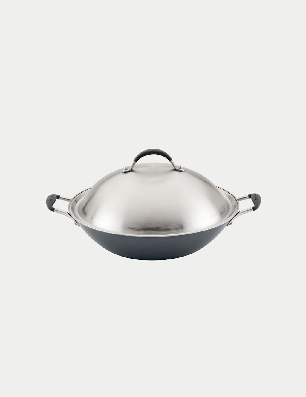 Circulon Scratch Defence 36cm Non-Stick Wok - Grey - Available at M&S