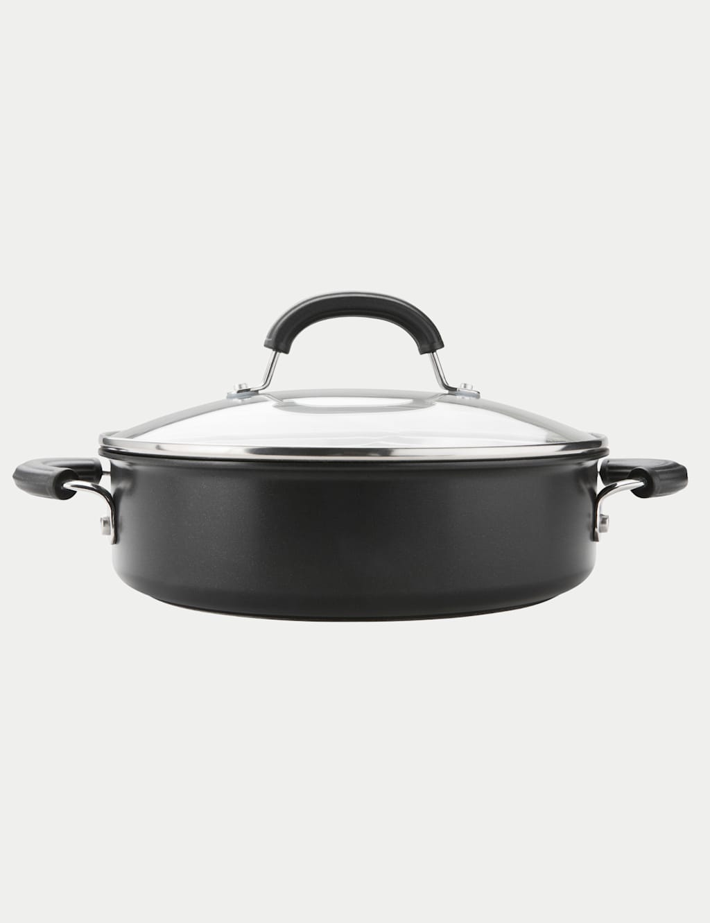 Image of Circulon Aluminium 28cm Sauté Pan Black