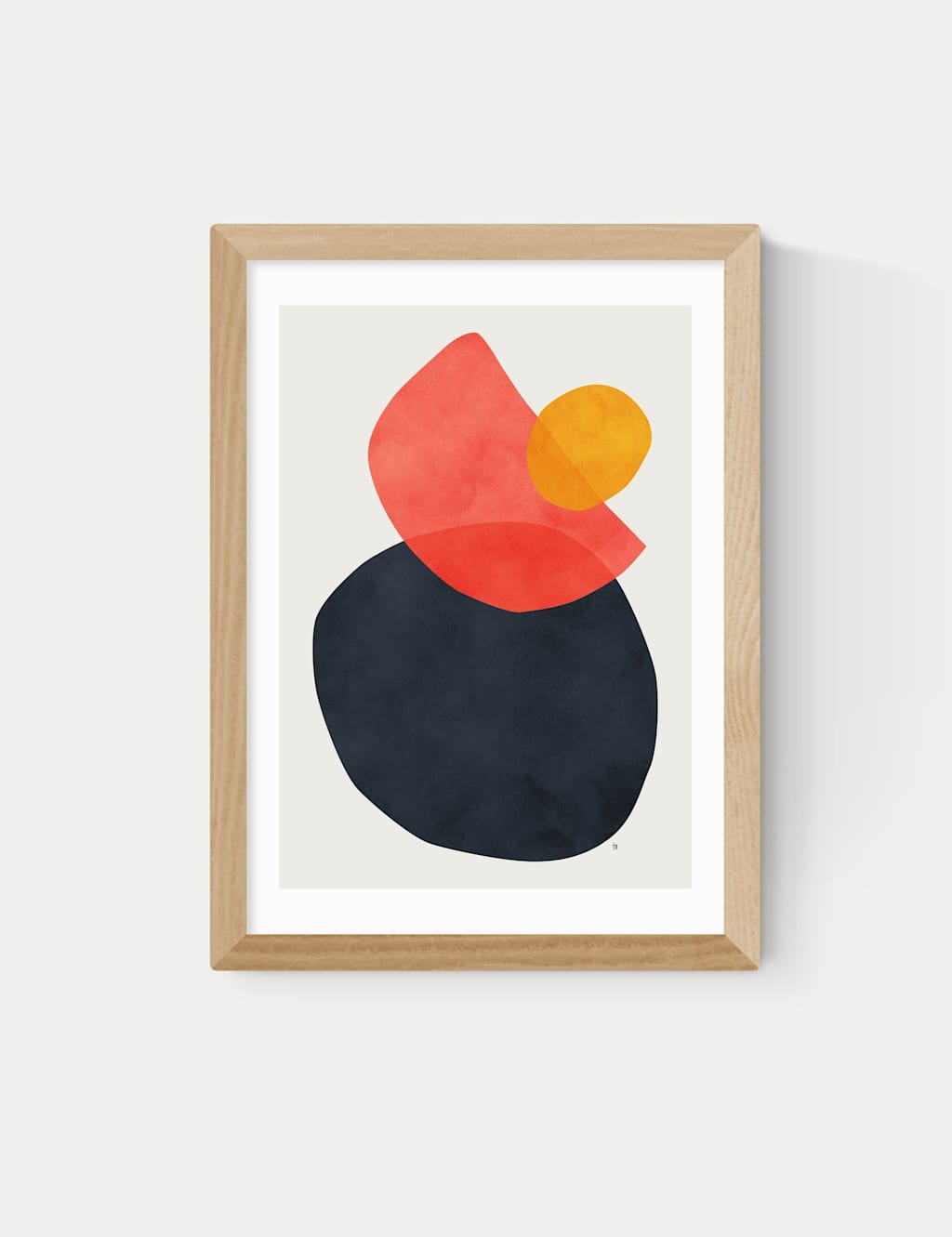 East End Prints Balance Framed Art - A1 - Natural - Available at M&S