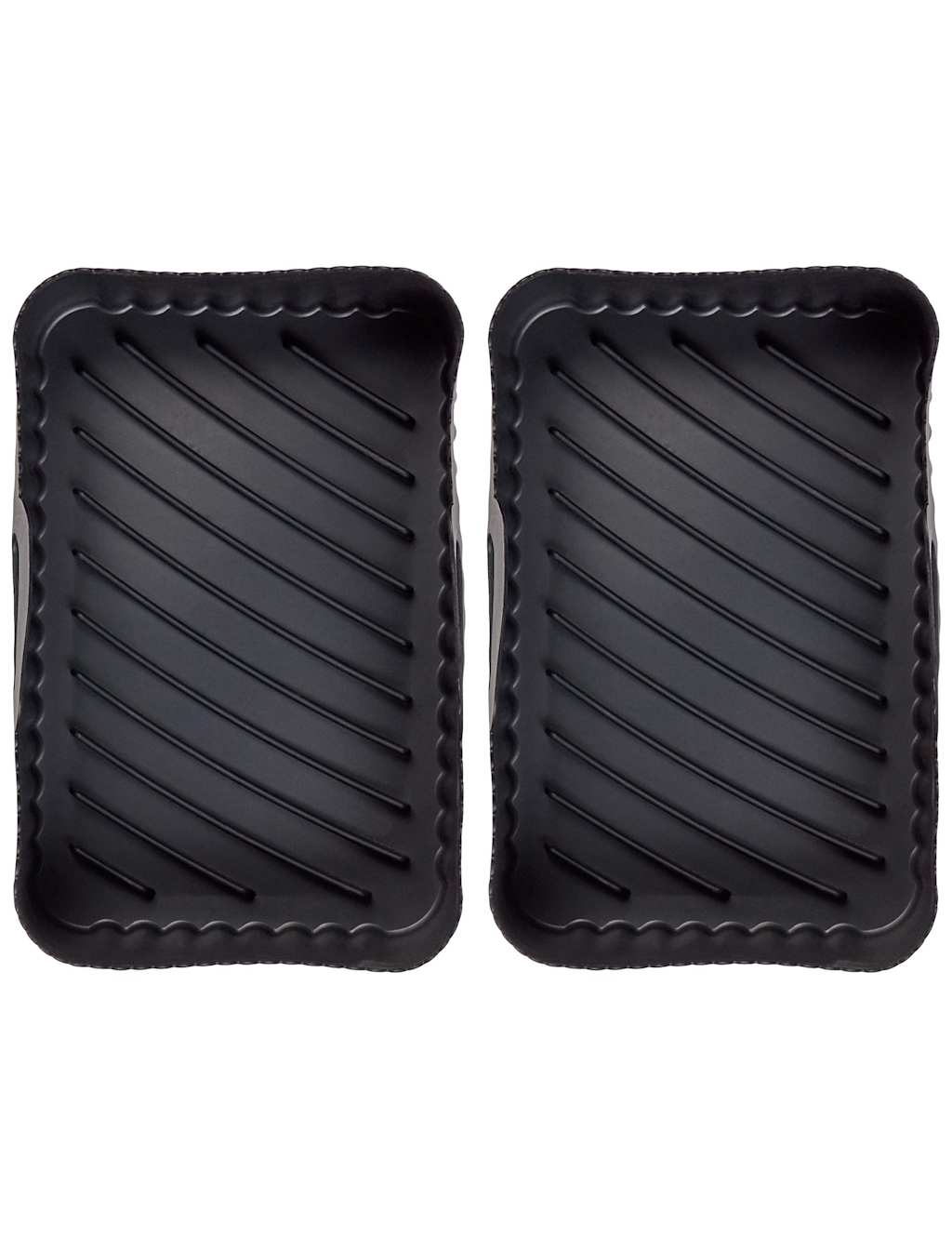 Set of 2 Tala Silicone Air Fryer Liner - Black - Available at M&S