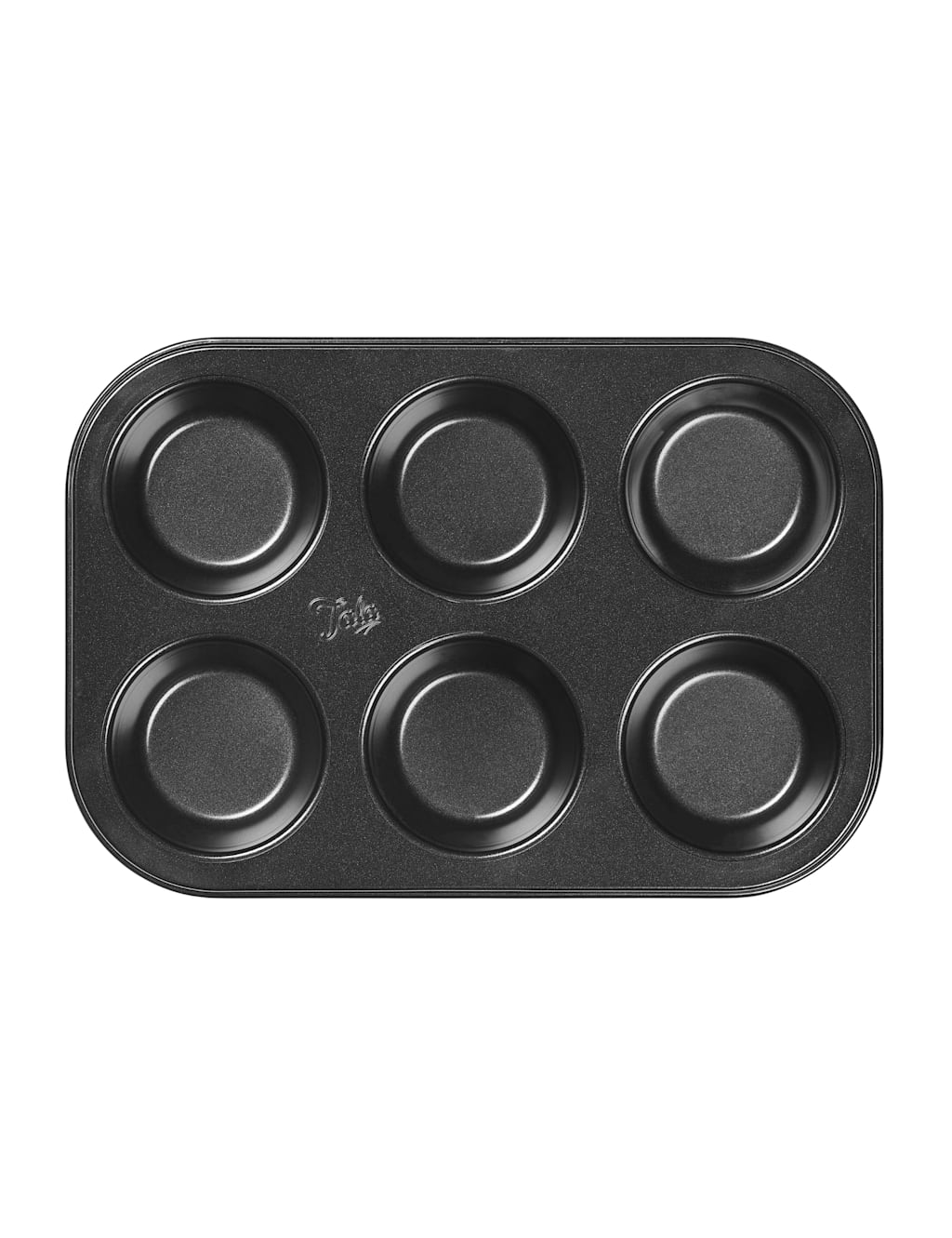 Tala Performance 6 Cup Non-Stick Muffin Pan - Black - Available at M&S
