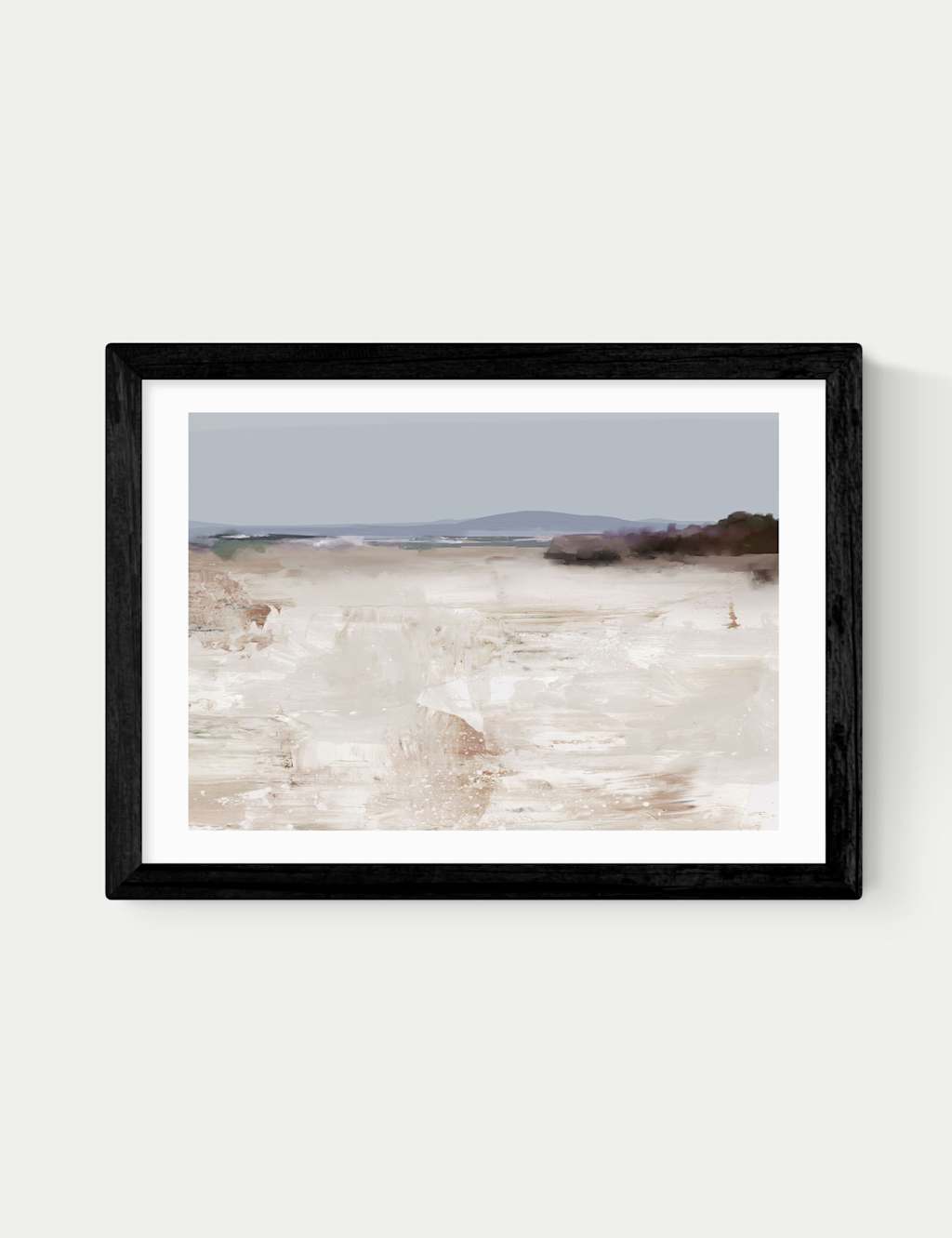 East End Prints Cali Framed Art Print - A2 - Black - Available at M&S