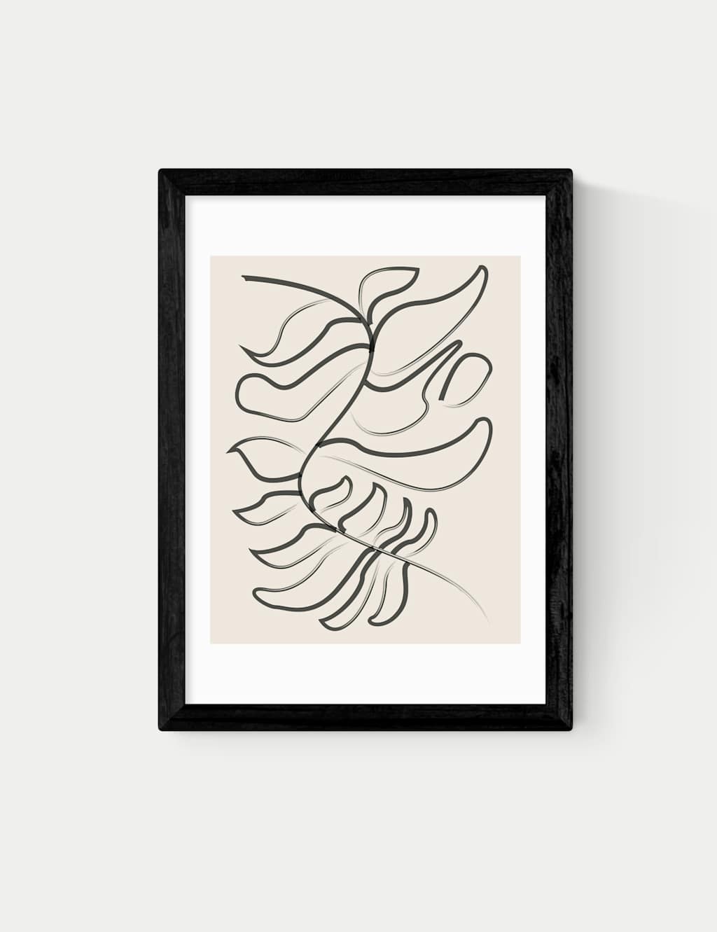 East End Prints Sprung Framed Art Print - A2 - Black - Available at M&S