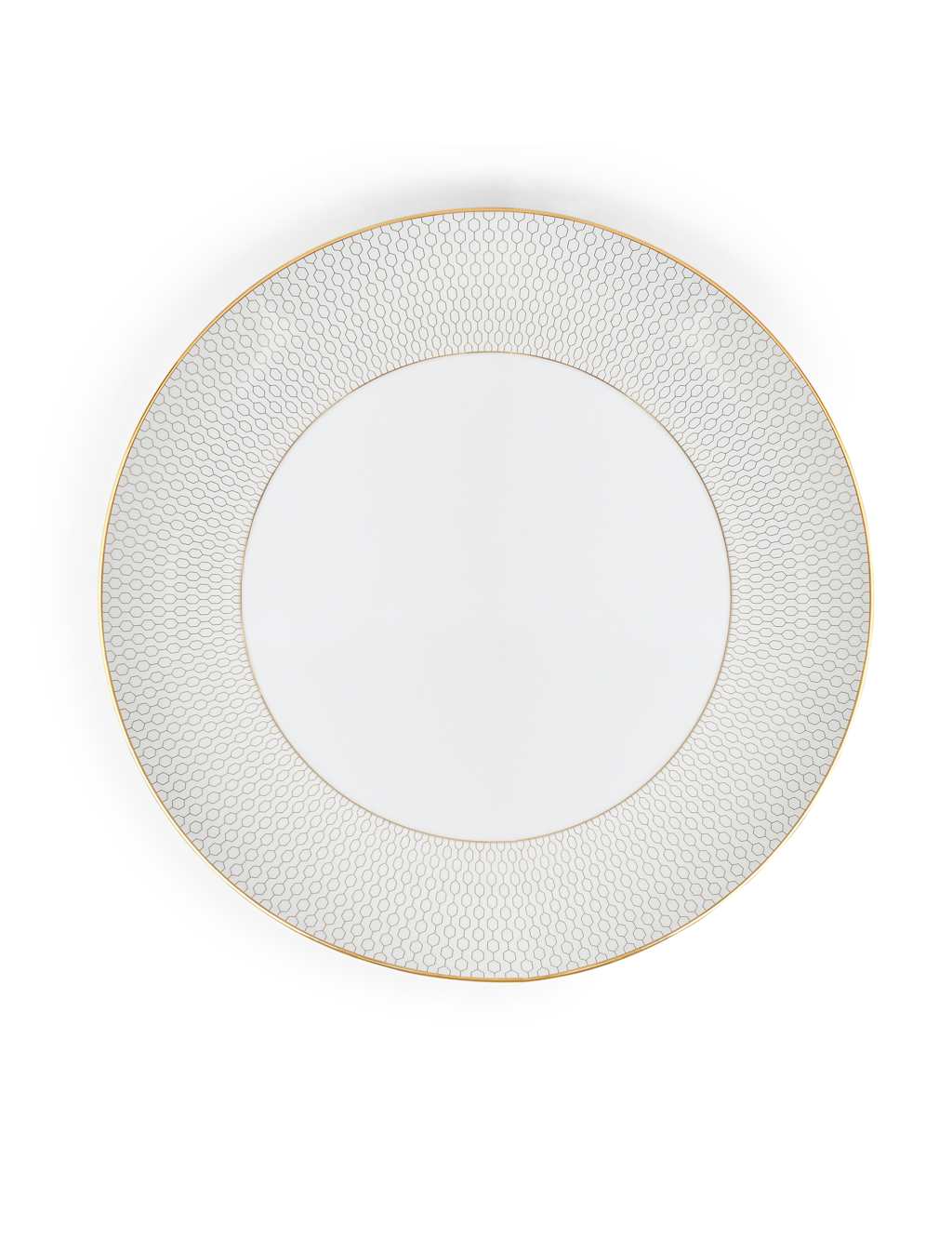 Wedgwood Gio Gold Plate 28.2cm - Gold Mix - Available at M&S