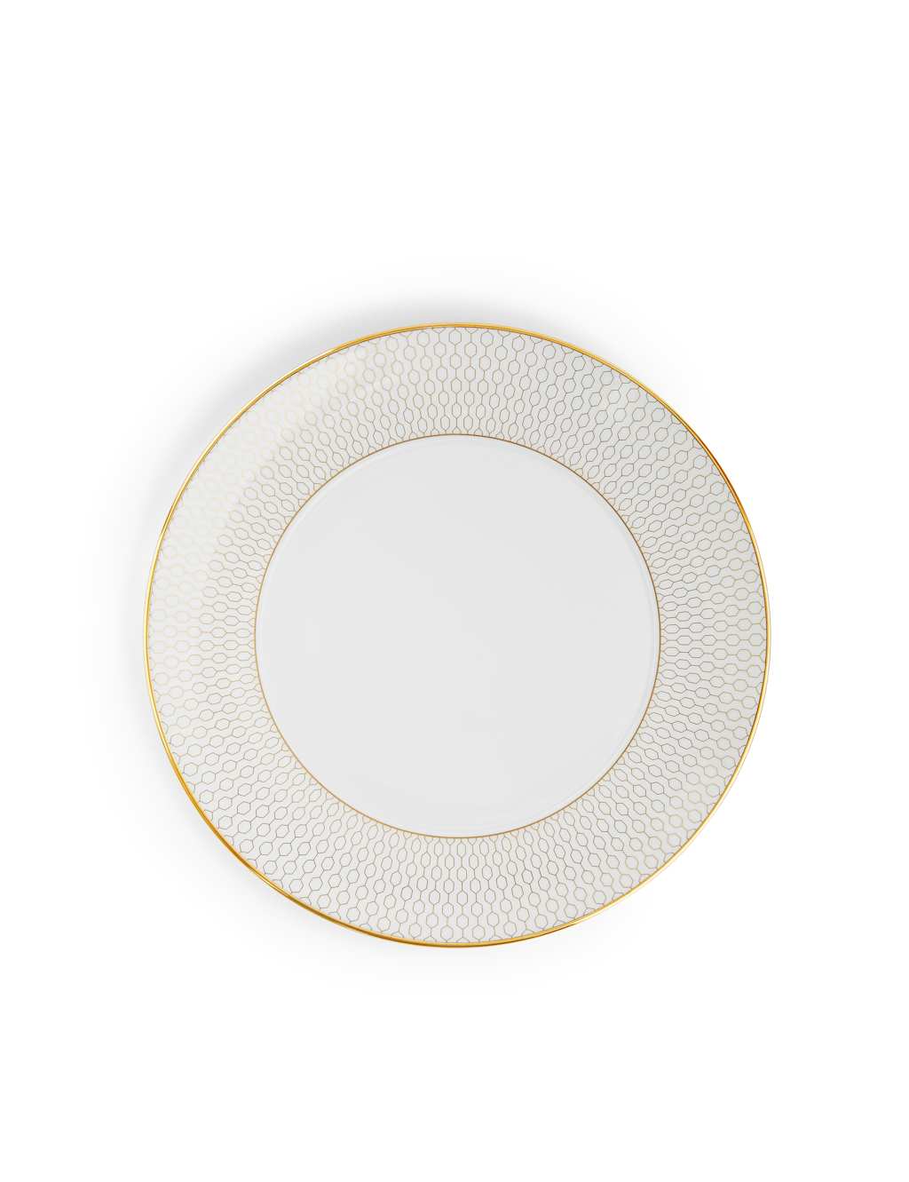 Wedgwood Gio Gold Dinner Plate - Gold Mix - Available at M&S