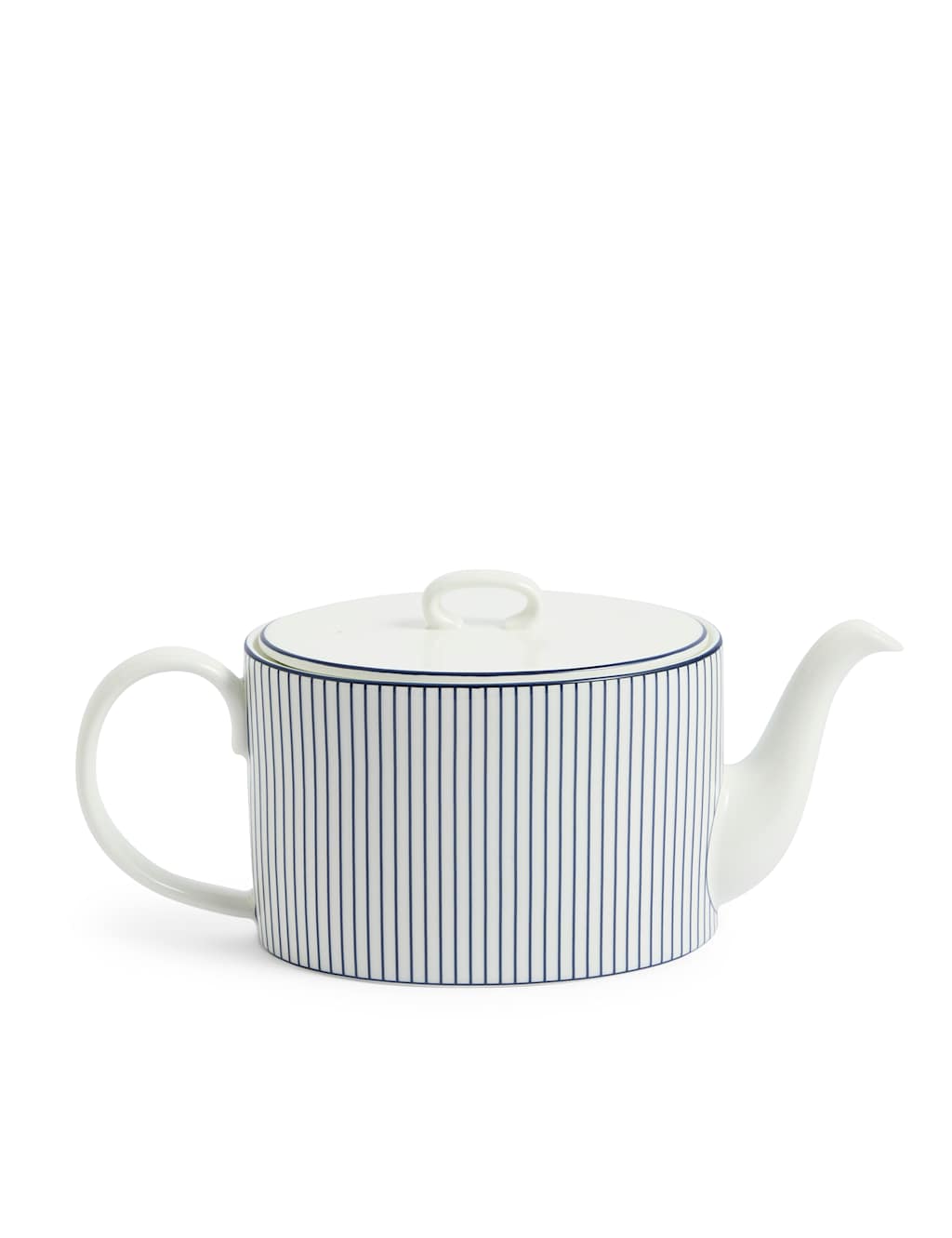 Wedgwood Gio 32oz Striped Teapot - Blue Mix - Available at M&S