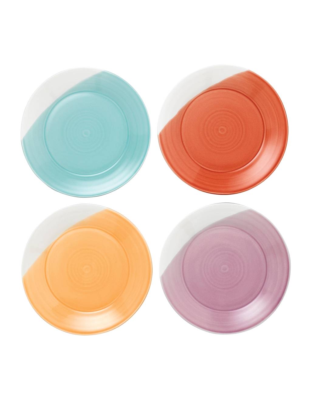 Royal Doulton Set of 4 Bright Dinner Plates - Multi - Available at M&S