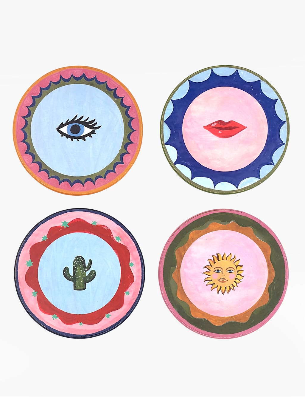 Image of ELEANOR BOWMER Set of 4 Icon&hellip;