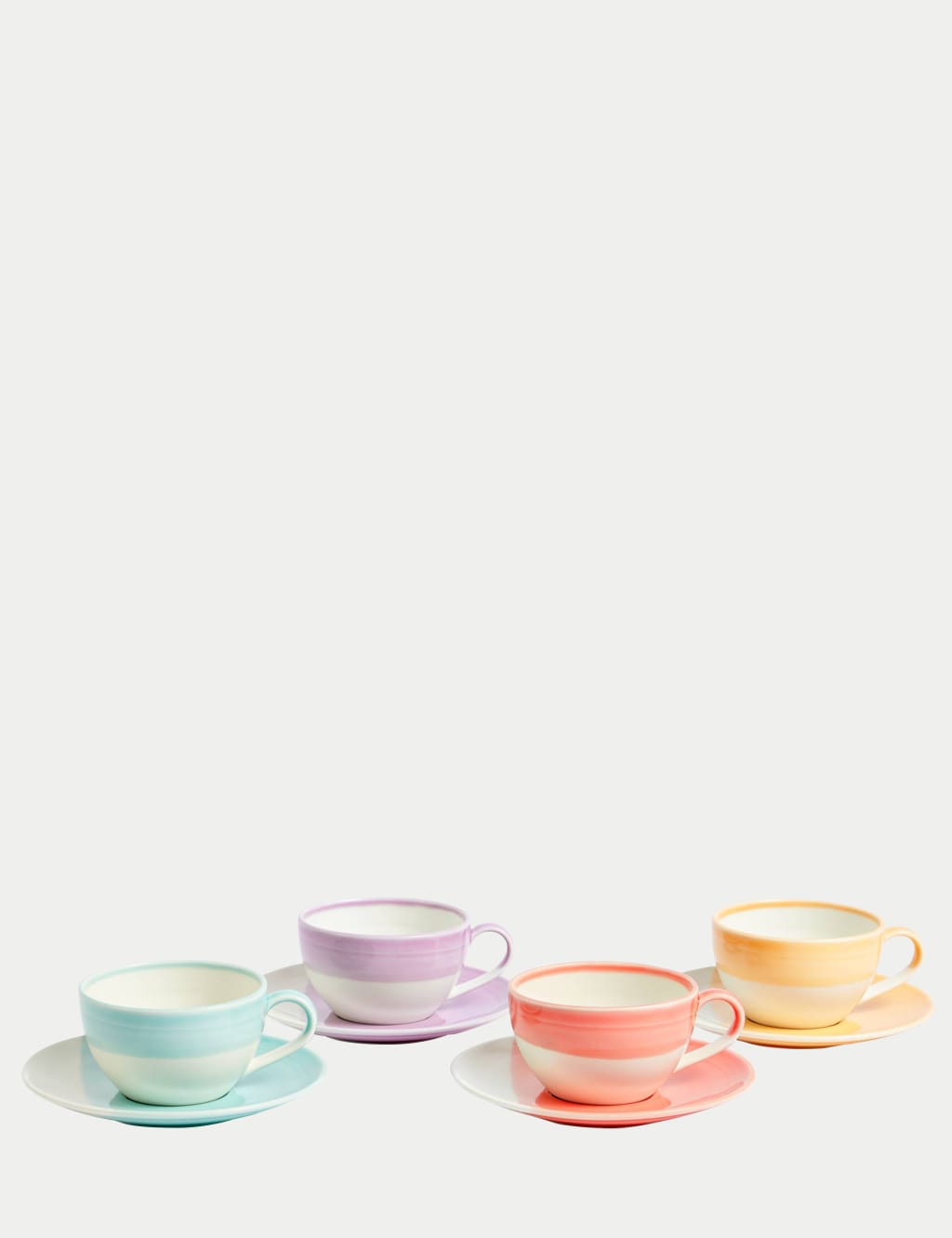 Set of 4 1815 Cappuccino Cups & Saucers