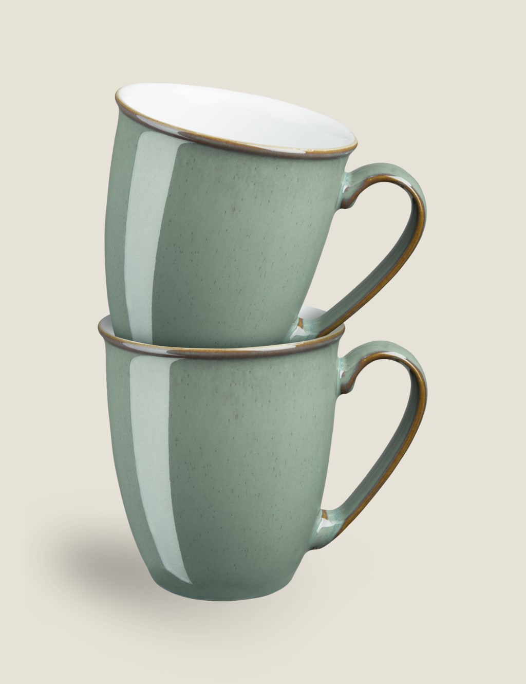 Set of 2 Regency Green Mugs