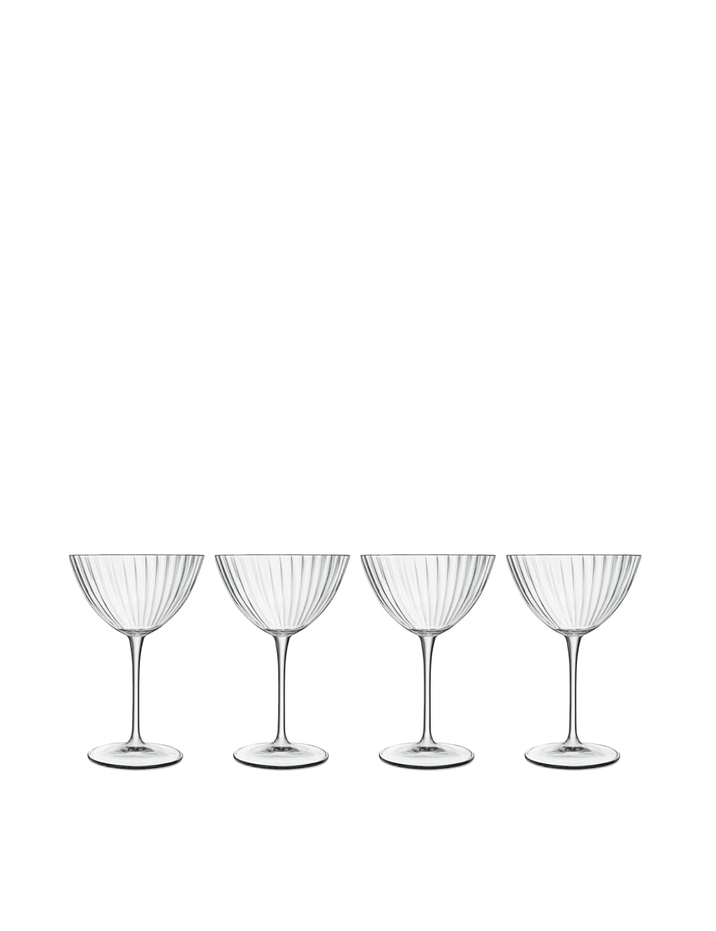 Set of 4 Optica Martini Glasses