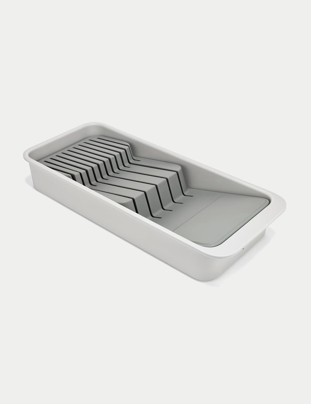 Joseph Joseph 2-Tier Knife Compact Organiser - Light Stone - Available at M&S