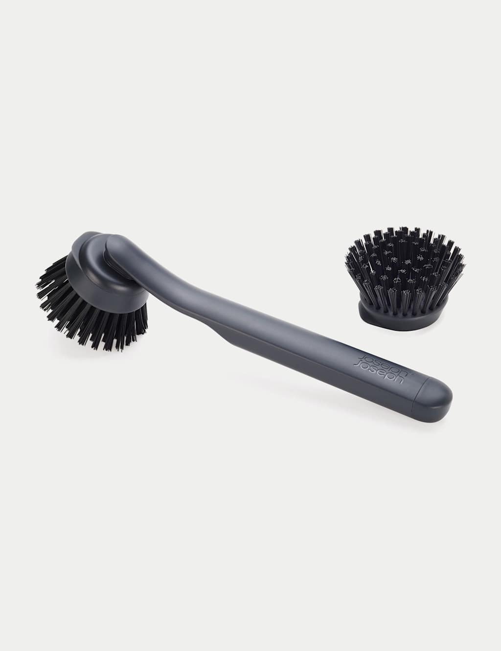 Joseph Joseph Dish Brush with Replacement Head - Black - Available at M&S