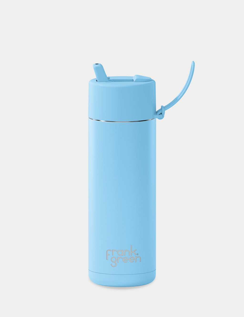 Frank Green Stainless Steel Water Bottle 595ml Sky Blue