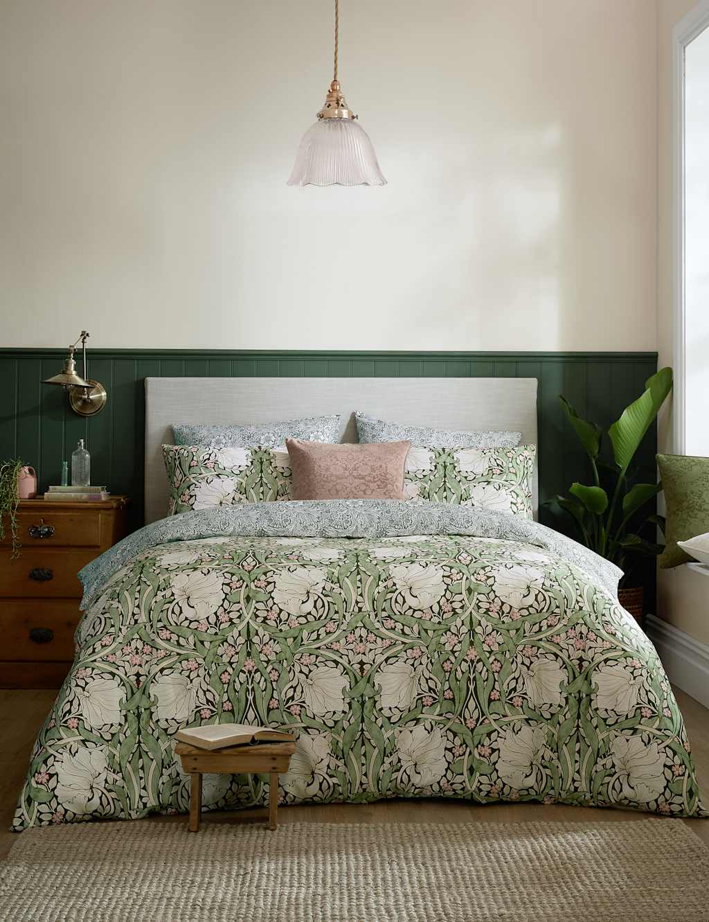 Pure Cotton Pimpernel Reversible Bedding Set