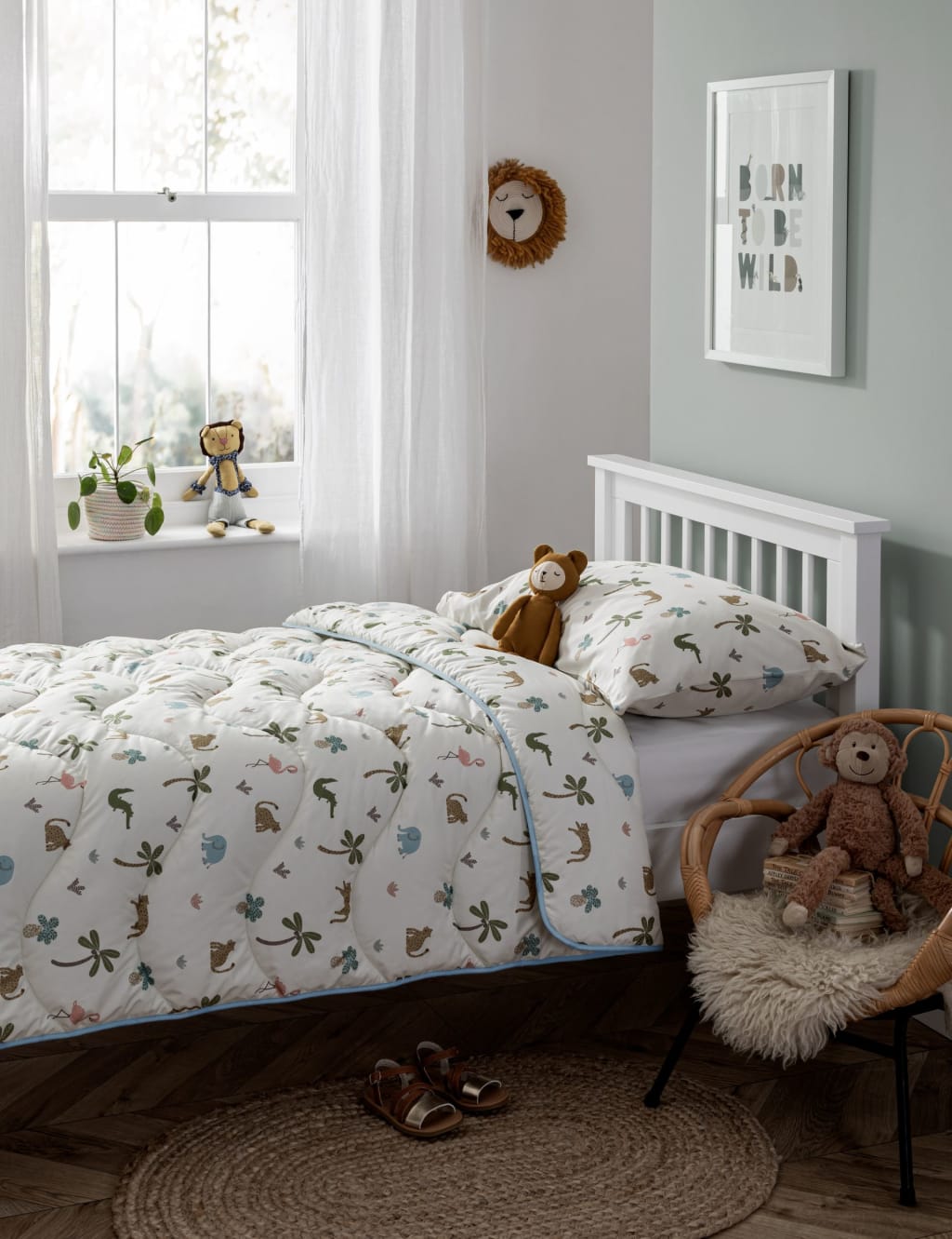 Jungle 4 Tog Coverless Duvet & Pillowcase