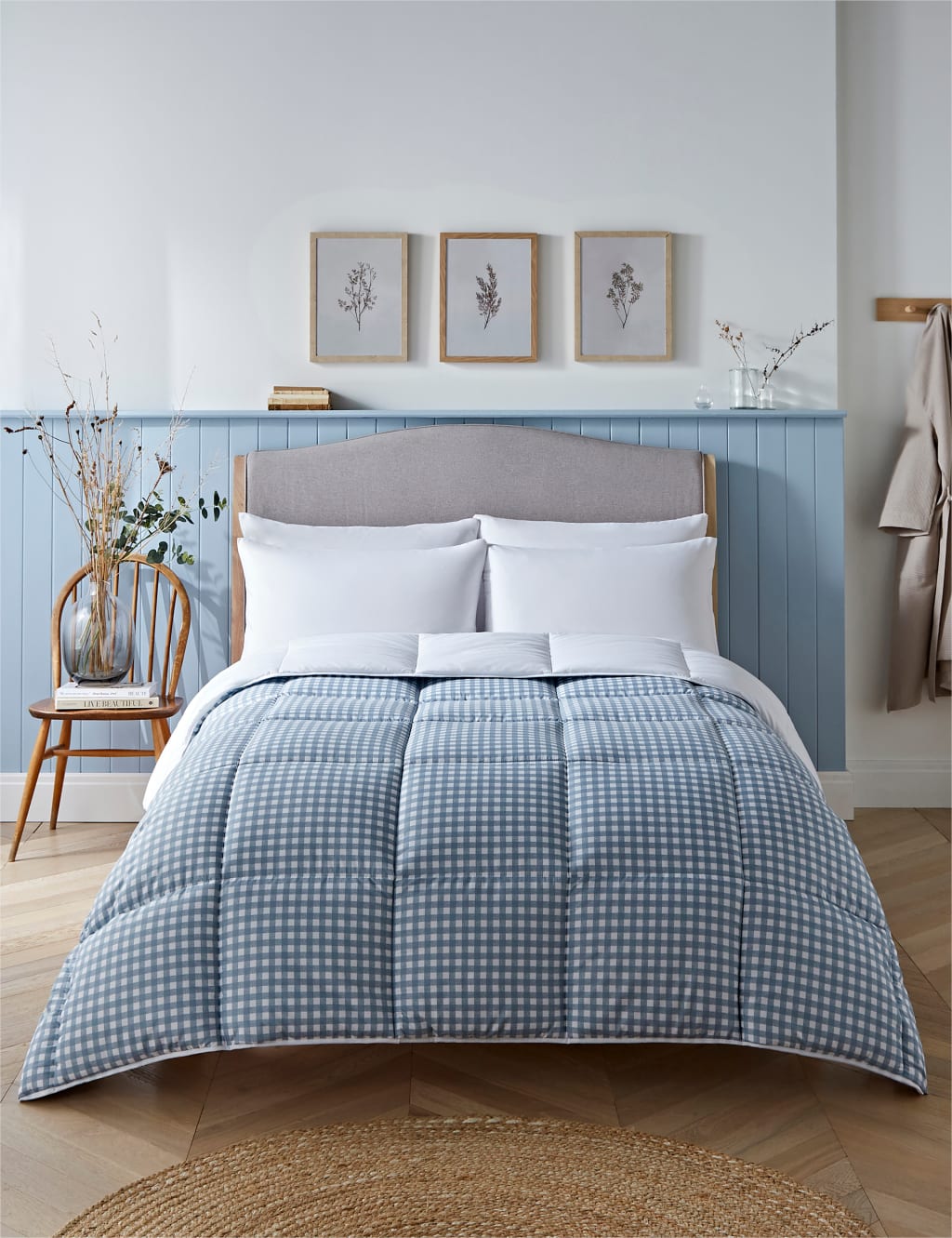 Gingham 4.5 Tog Coverless Duvet