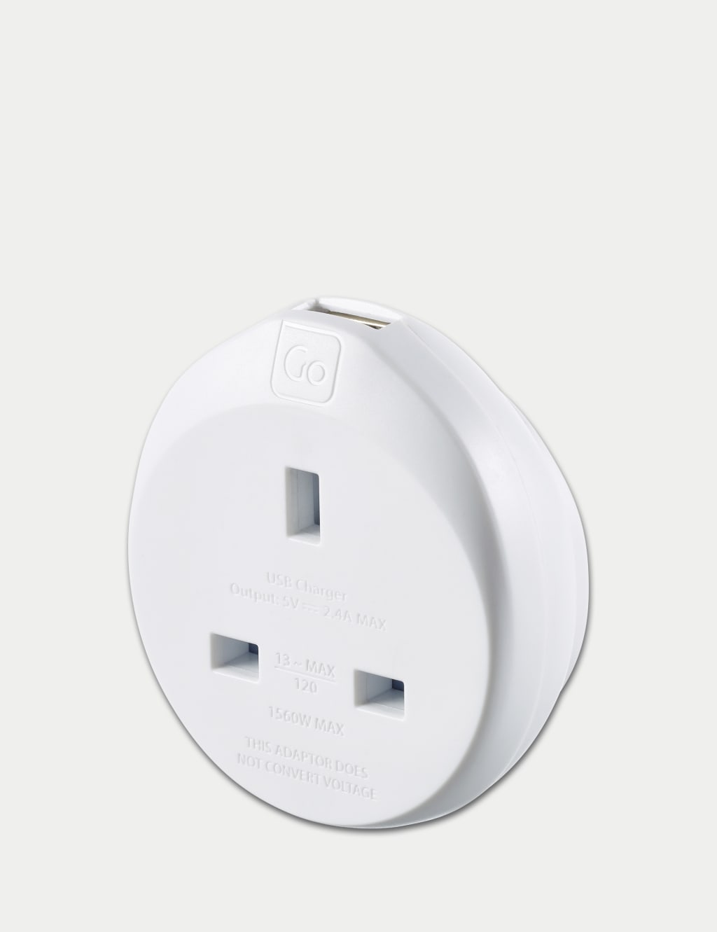 UK-USA Travel Adaptor with USB