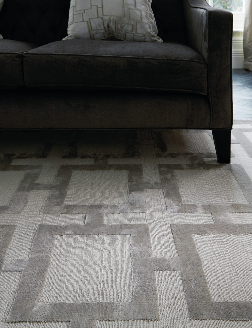 Eaton Contemporary Geometric Rug