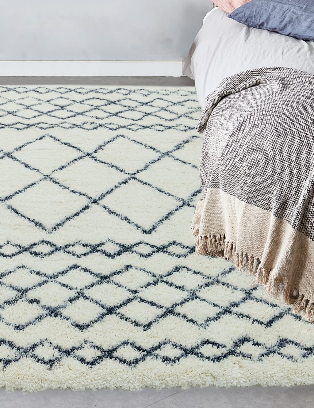 Alto Moroccan Shaggy Rug