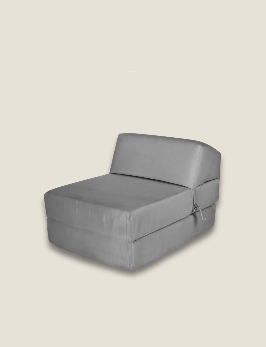 Grey Single Chair Bed