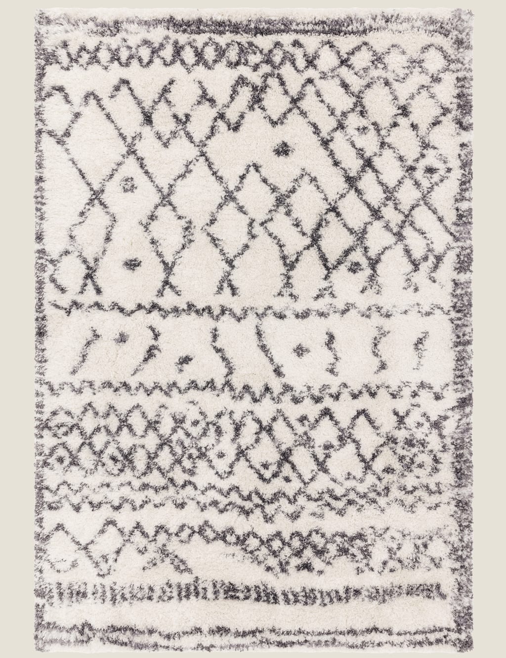 Alto Moroccan Shaggy Rug