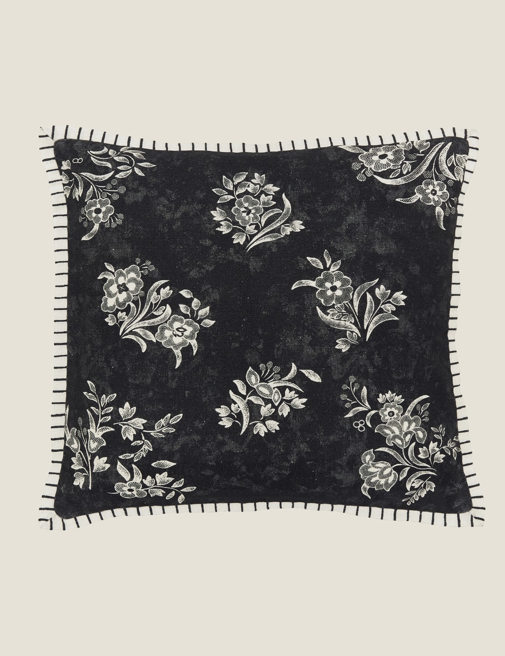 Pure Cotton Regal Peacock Cushion