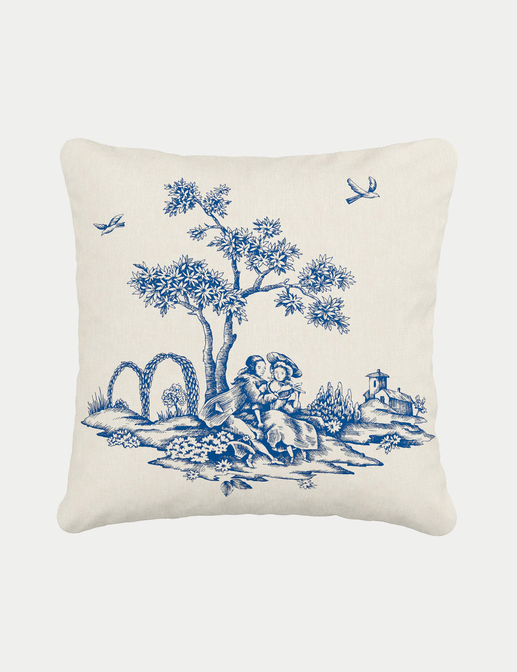 Pure Cotton Enchanted Garden Cushion