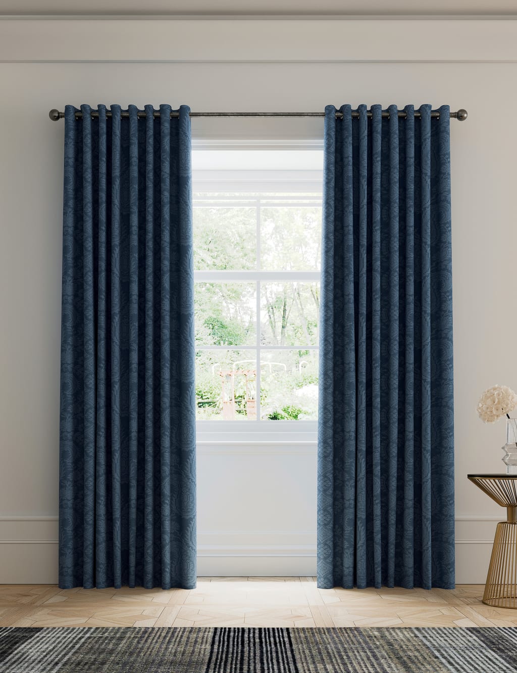 Pure Cotton Silk Road Blackout Curtains