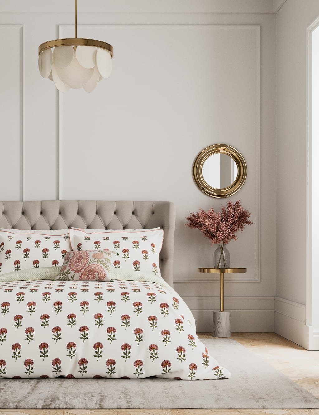 Pure Cotton Regal Marigold Bedding Set