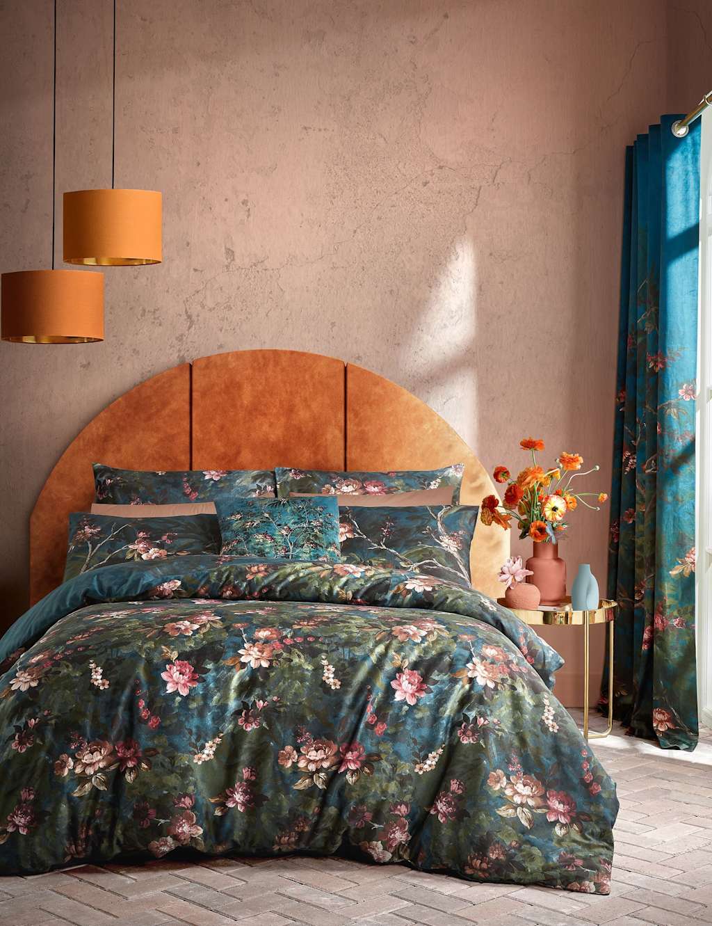Pure Cotton Night Garden Bedding Set