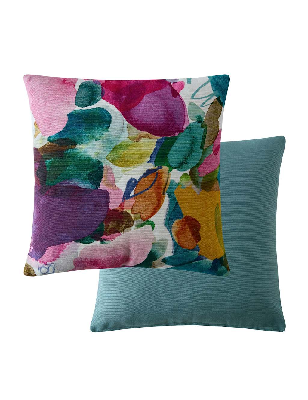 Bluebellgray Pure Cotton Cushion - Multi - Available at M&S