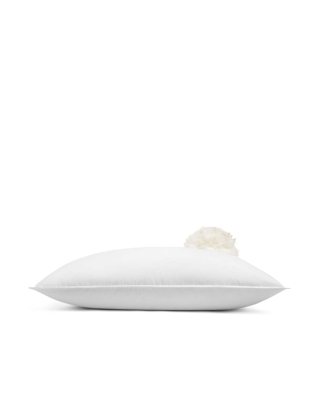Bedfolk Duck Feather & Down Pure Cotton Pillow - White - Available at M&S
