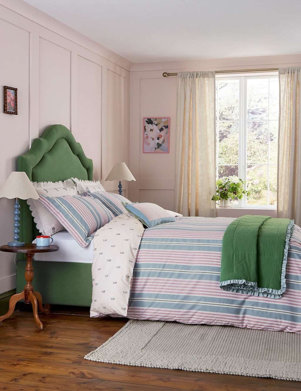 Joules Pure Cotton Come Rain Or Shine Bedding Set Multi