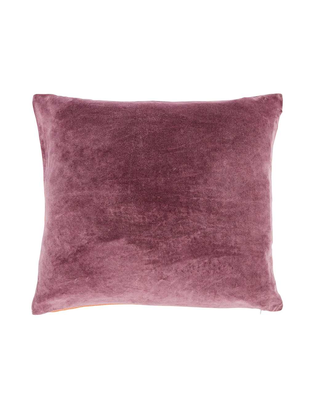 Land & Shore Narin Cushion - Dusky Rose - Available at M&S