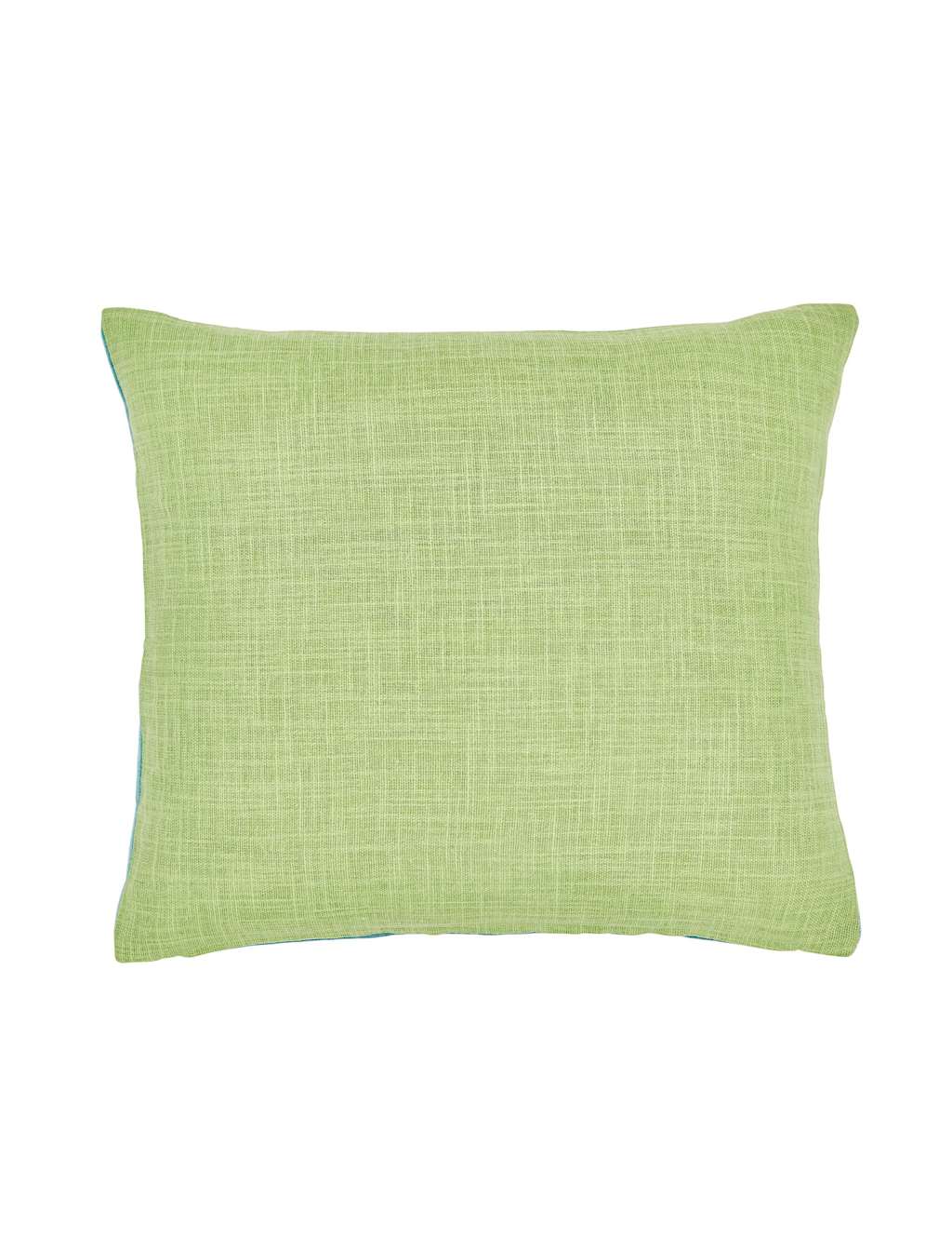 Land & Shore Narin Cushion - Green Mix - Available at M&S