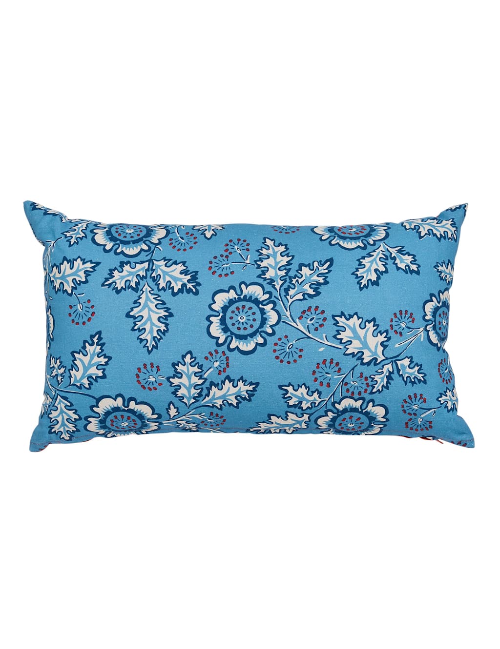 Land & Shore River Outdoor Cushion - Blue Mix - Available at M&S