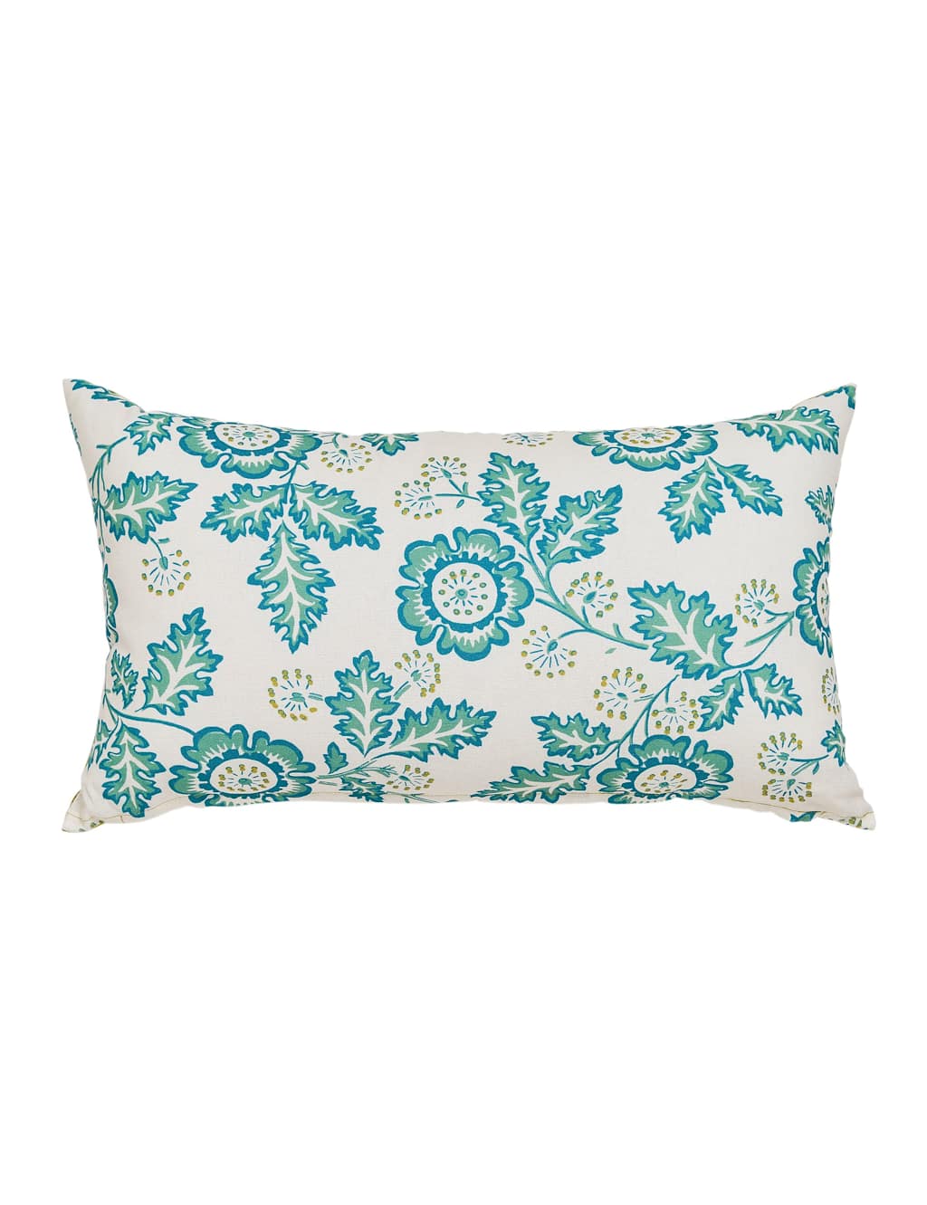 Land & Shore River Outdoor Cushion - Green Mix - Available at M&S