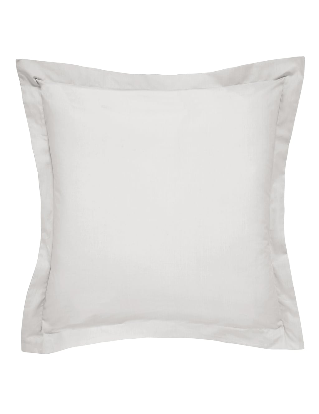 Bedeck Of Belfast Pure Cotton Sateen Pillowcase - Silver - Available at M&S