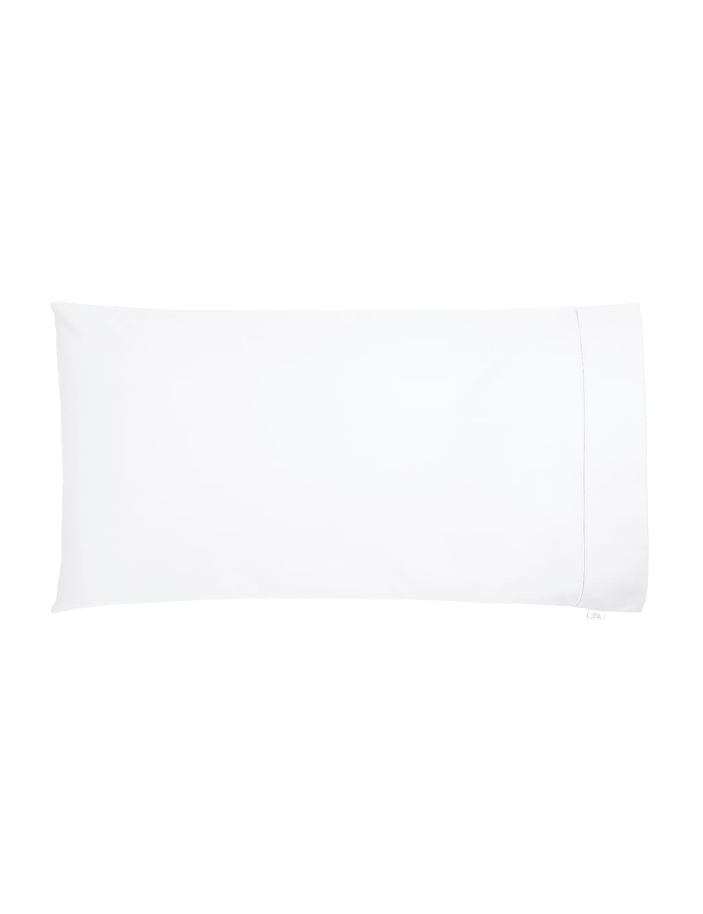 Bedeck Of Belfast Pure Cotton Sateen Pillowcase - White - Available at M&S