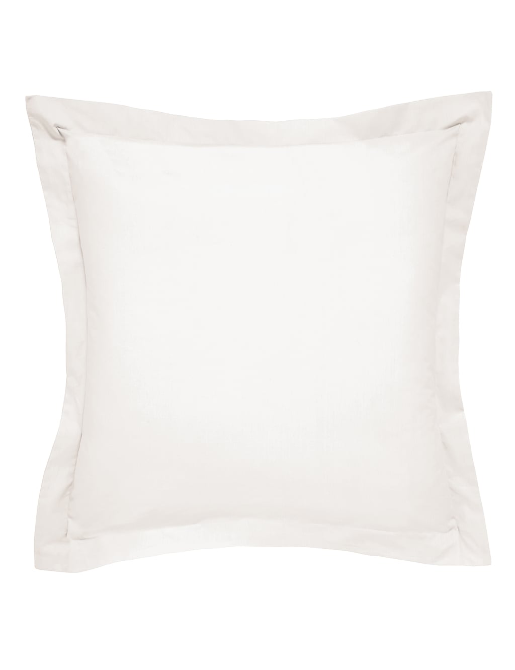 Bedeck Of Belfast Pure Cotton 1000 Thread Count Square Pillowcase - Soft White - Available at M&S